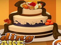 Fall Wedding Cake Decor